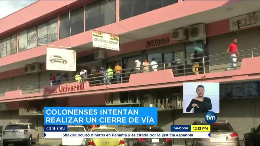 Colonenses protestaron para pedir empleos