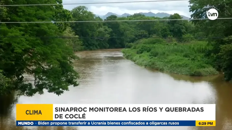 Alerta por mal tiempo en la provincia de Coclé