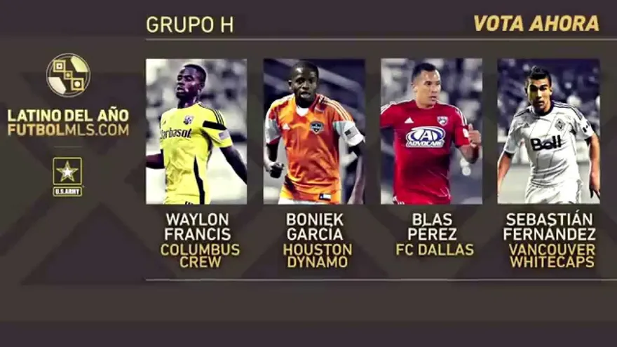 Nominan a Blas Pérez al Latino del Año en la MLS