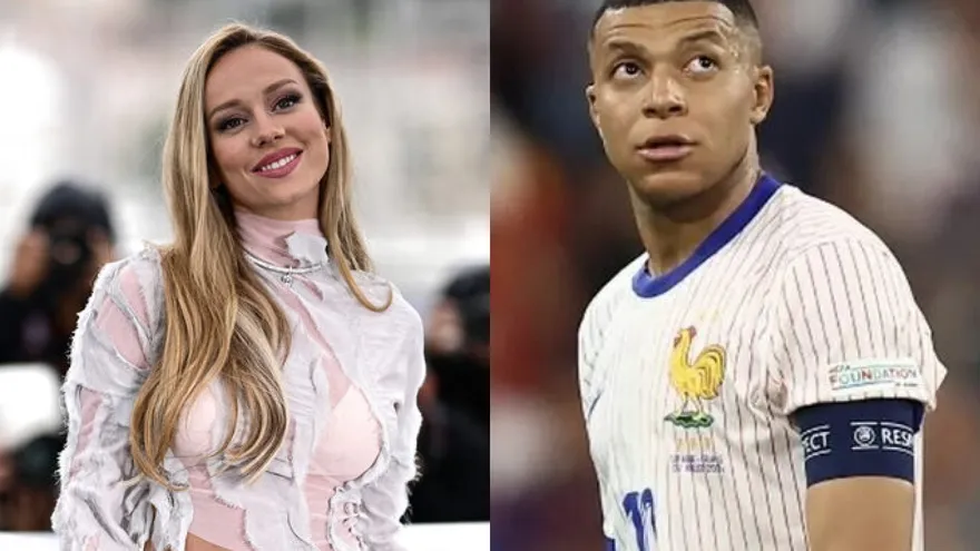 Foto combo de Ester Expósito y Kylian Mbappé