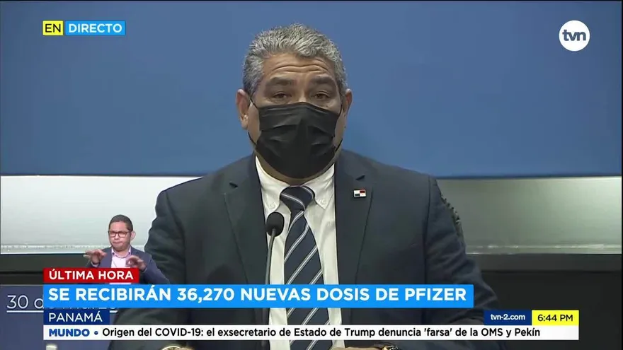 Nueve personas contagiadas en Panamá con variante brasileña del covid-19