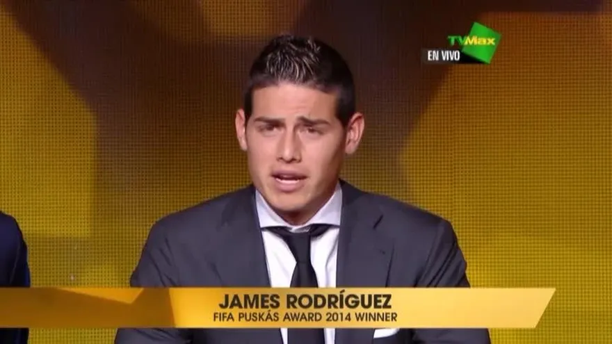El gol del año 2014 es de James Rodríguez