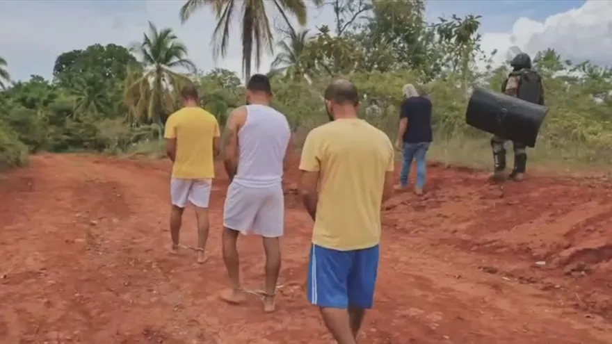 Traslado de presos a isla Coiba.