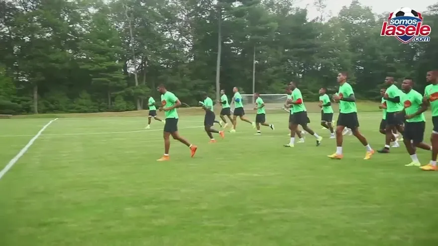 El último entrenamiento de la Sele antes del duelo ante Honduras