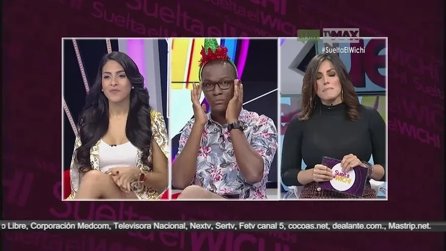 Rey Ruiz compartió con la gente se San Miguelito