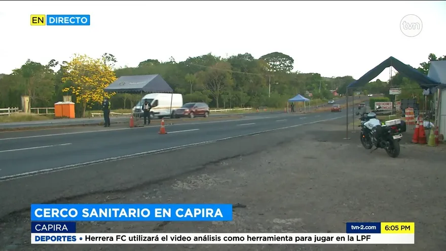 Sigue el movimiento vehicular en el cerco sanitaria