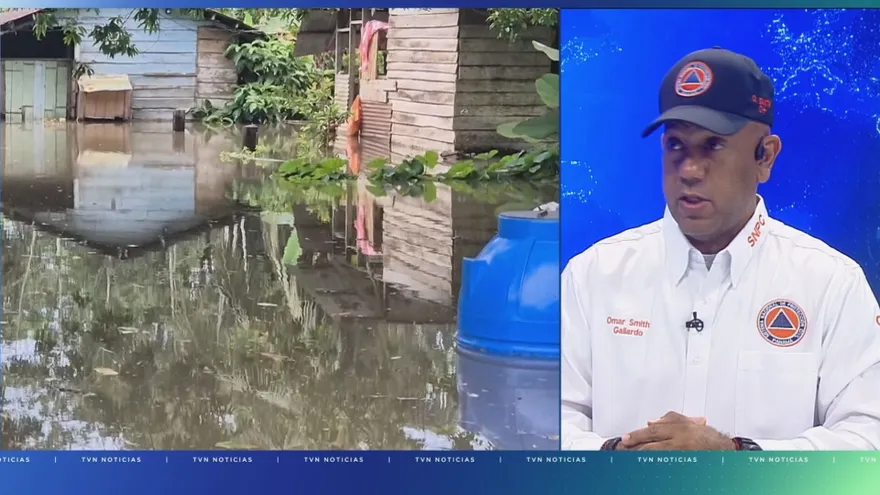 Sinaproc brinda balance de las afectaciones por las fuertes lluvias; recalcan la alerta amarilla en Bocas del Toro