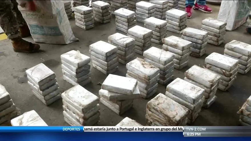 Nuevo decomiso en Colón, autoridades incautan 900 kilos de droga