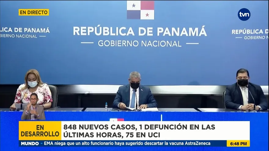 Rt de la COVID-19 en Panamá se fija en 1.2%