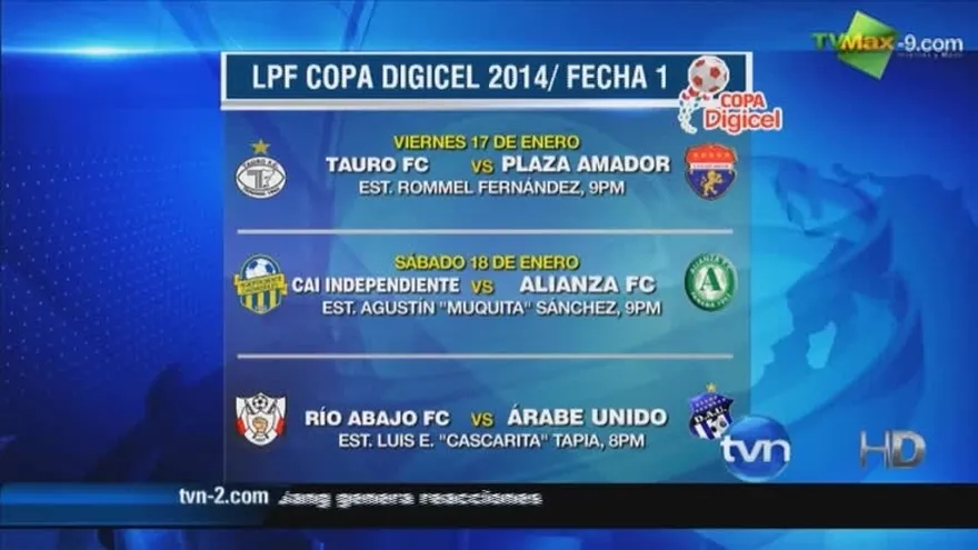 Primera jornada de la LPF, Clausura 2014