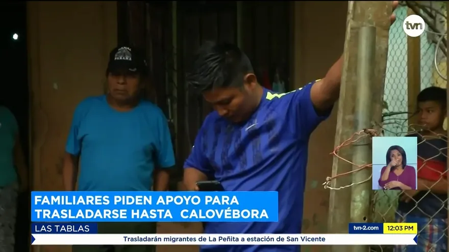 Familiares en Las Tablas de víctimas de Calovébora piden apoyo