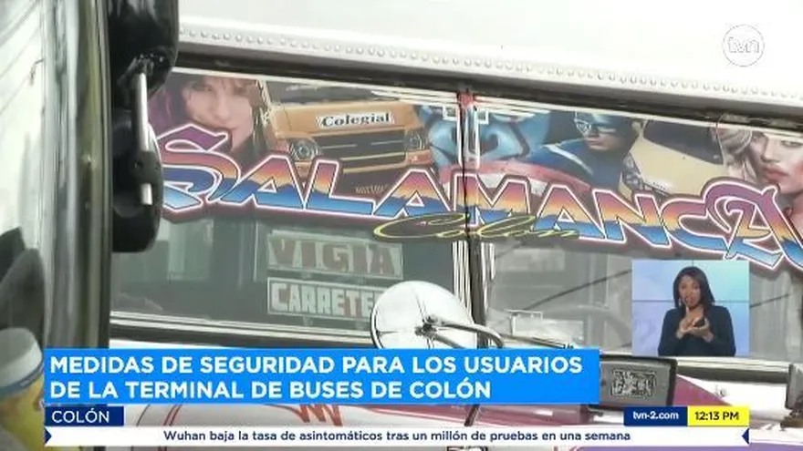Verifican si transportistas en la provincia de Colón cumplen con medidas para evitar contagios