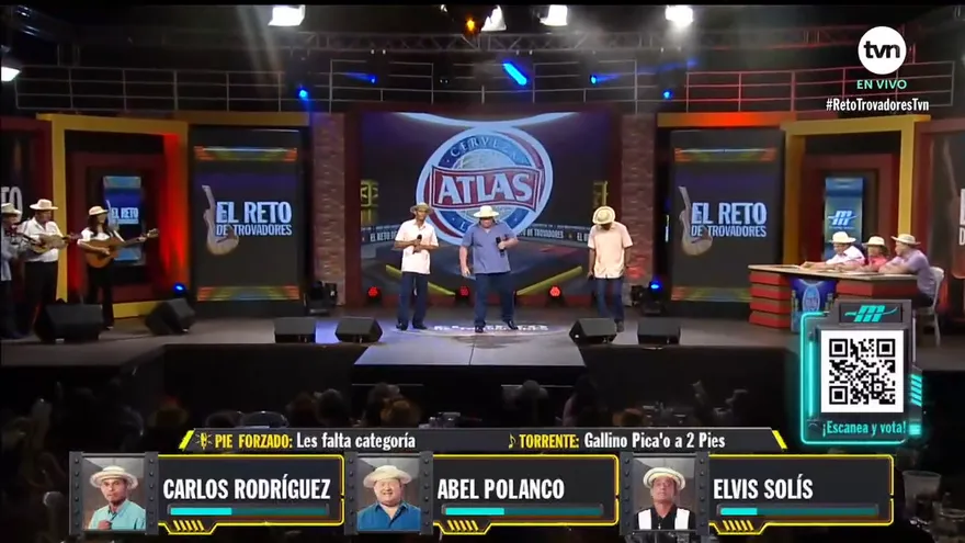 Tercer grupo de trovadores en segunda ronda