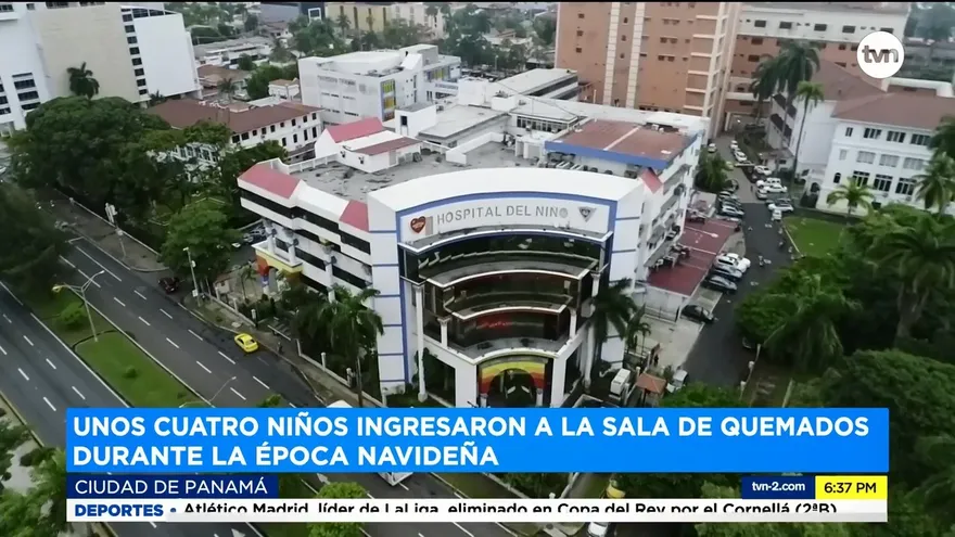 Reportan seis niños quemados en lo que va del 2021