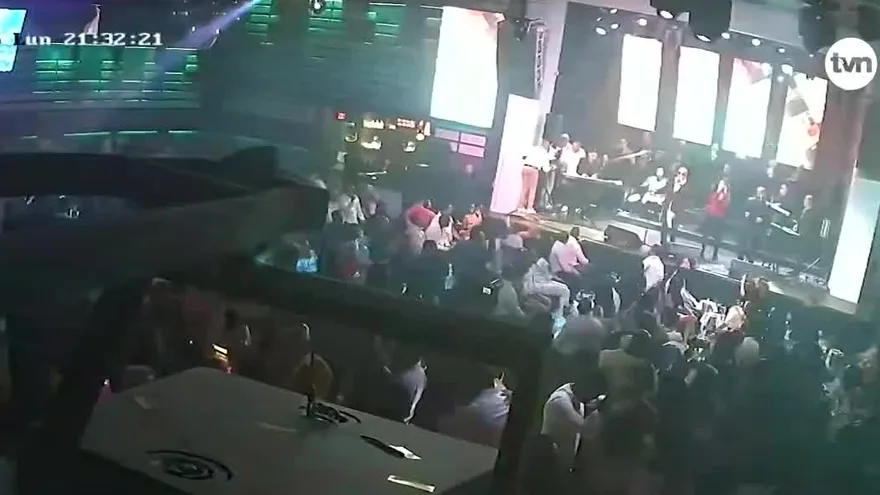 Nuevas imágenes de la trágedia el Jet Set