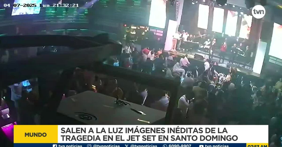 Tragedia en Jetset: Imágenes reveladas a un año captan instantes previos al colapso de la discoteca