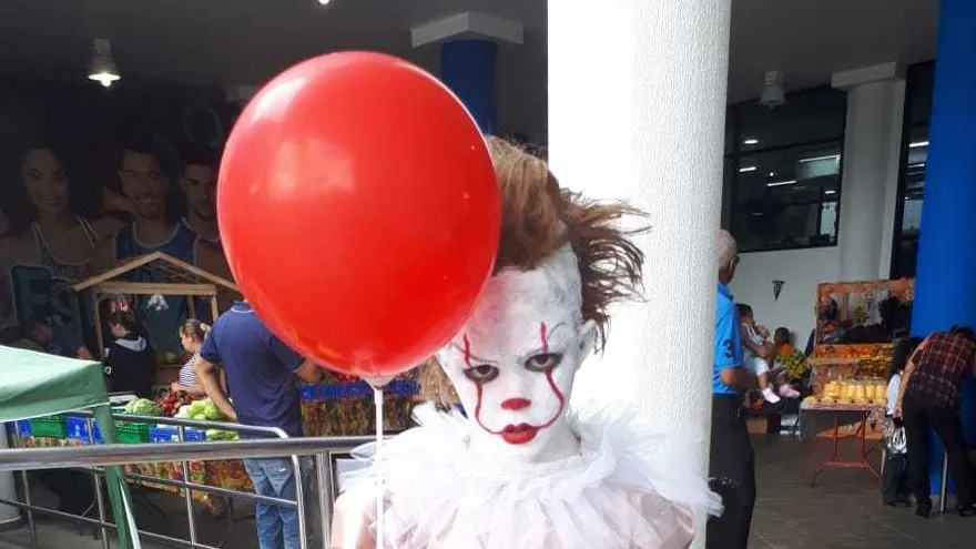 Variedad de disfraces entre los pequeños de la casa