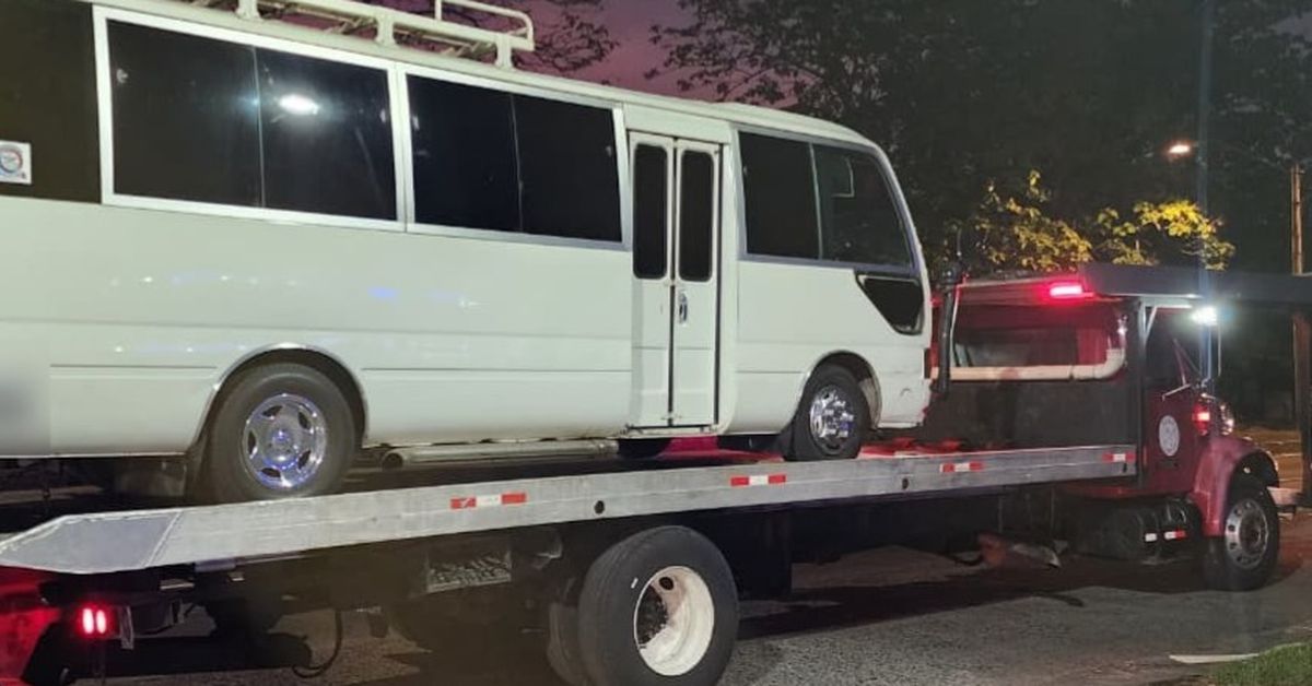 Sancionan a conductor de la ruta Changuinola–David: Iba ebrio y con 30 pasajeros a bordo