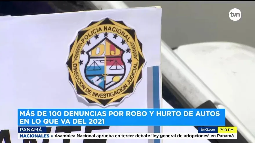 Algunos vehículos robados en Panamá son llevados a Costa Rica