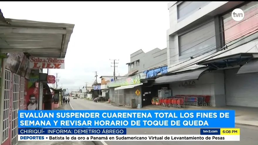 Evalúan flexibilización de medidas de movilidad en Chiriquí