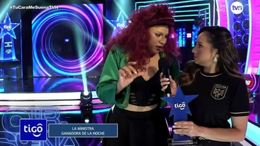 La Ministra se llevó todos los premios en el octavo show