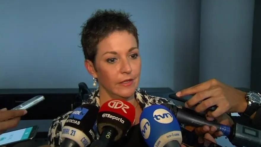 María Fábrega presentó querella contra magistrado Harry Díaz