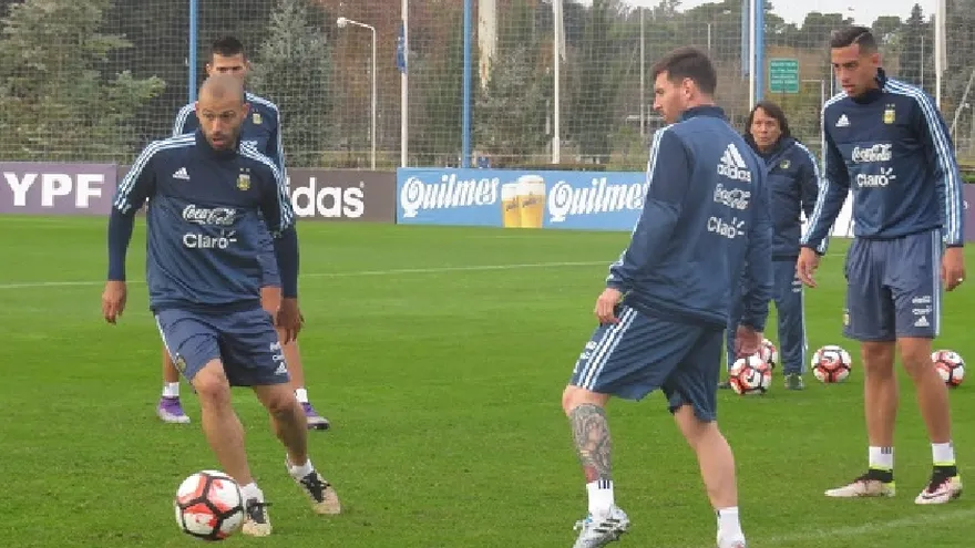 Incorporación de Messi y Mascherano con la albiceleste