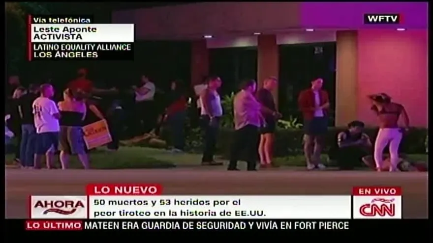 Tiroteo en club nocturno deja 50 muertos