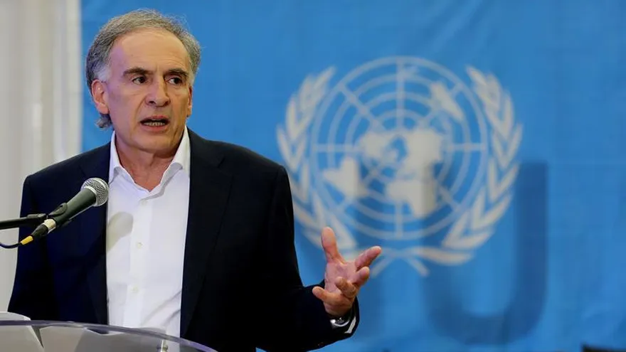El jefe de la Misión de la ONU en Colombia, Jean Arnault.