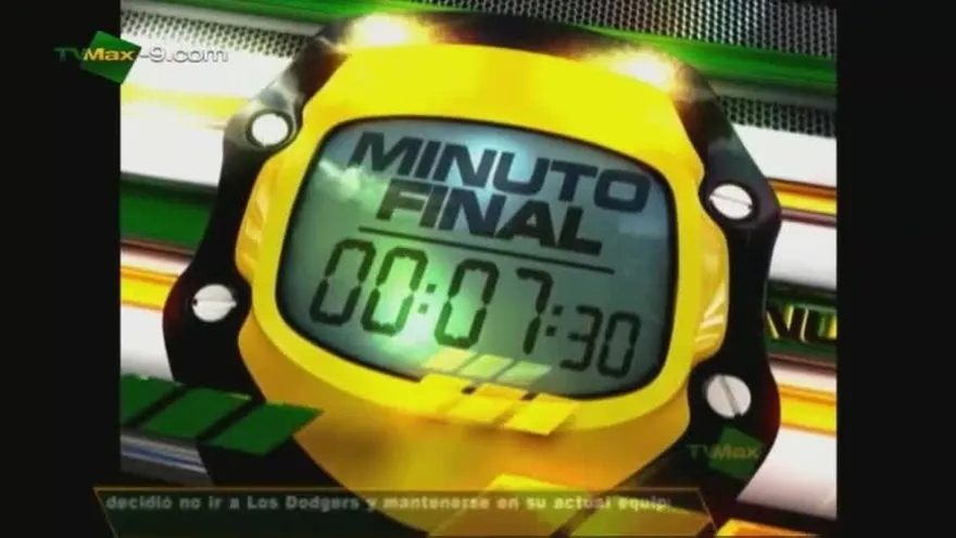 Minuto Final 2 de julio de 2012 parte 2