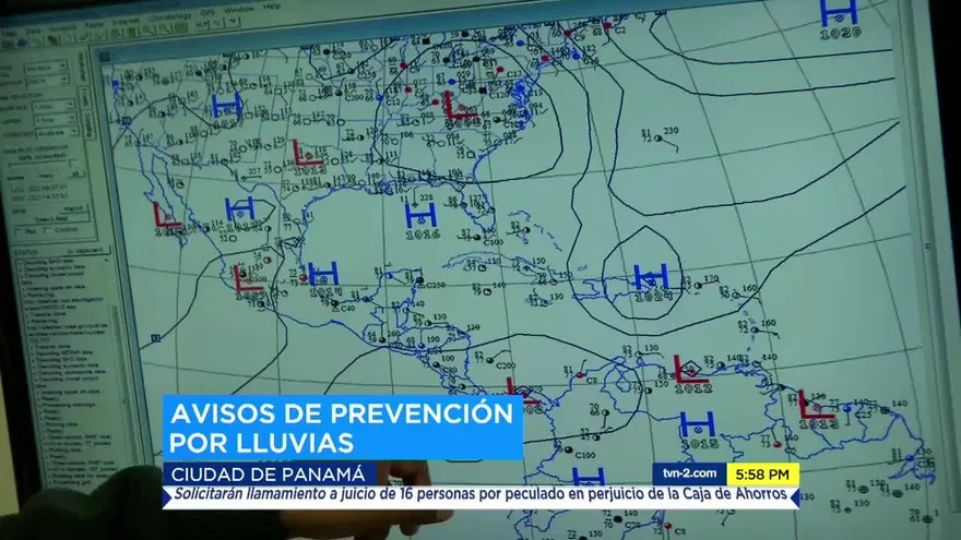 Dan a conocer aviso de prevención por lluvias