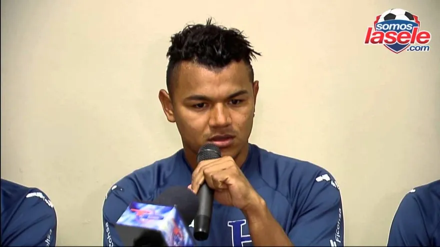 Conferencia de prensa jugadores hondureños