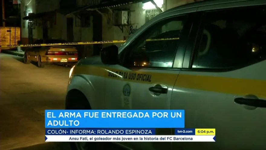 Muere menor en Colón