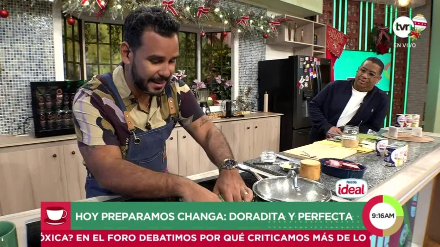 Hoy preparamos Changa: Doradita y Perfecta