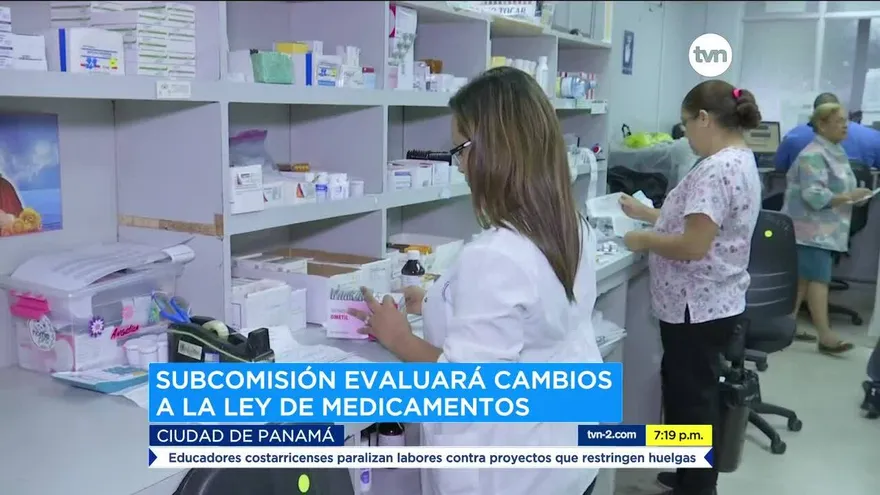 Crean subcomisión para discutir Ley de Medicamentos