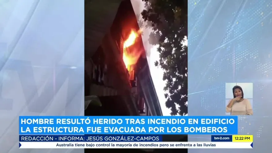 Controlan incendio en edificio en La Locería