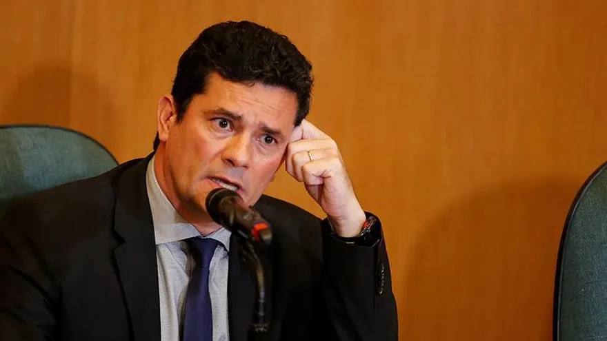 En la imagen, el juez brasileño Sergio Moro.