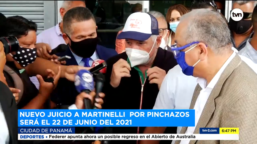 Fijan fecha para nuevo juicio oral contra expresidente Martinelli en caso Pinchazos