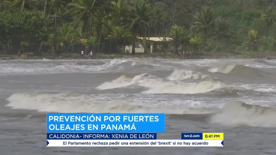 Sinaproc advierte sobre condiciones marítimas