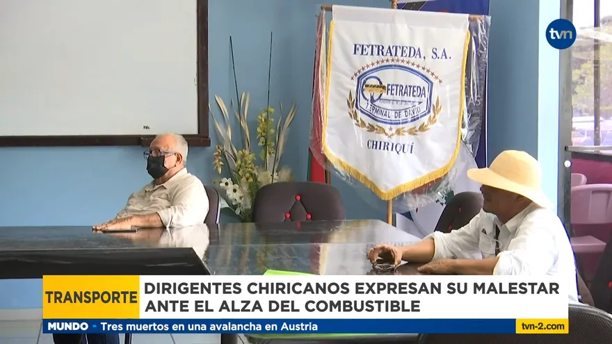 Transportistas en sesión permanente en Chiriquí