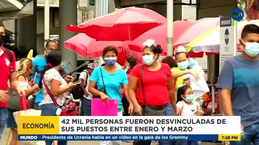 Más de 40 mil personas quedaron sin empleo