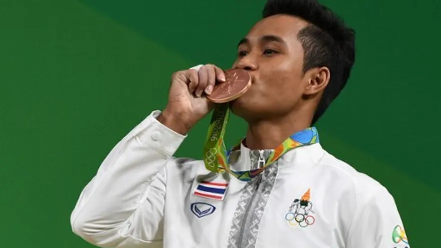 Sinphet Kruaithong es el segundo deportista tailandés que gana una medalla en Río.