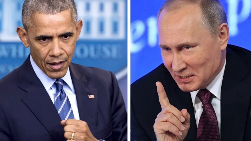 Barack Obama y Vladimir Putin