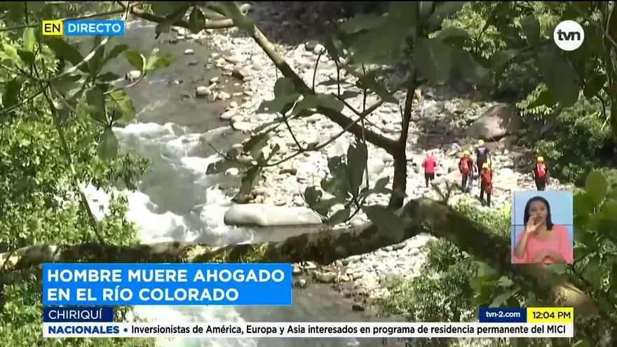 Joven de 20 años muere ahogado en el Río Colorado en Barú