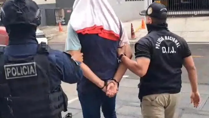 Las aprehensiones se dieron meidante la operación de la Policía Naional.