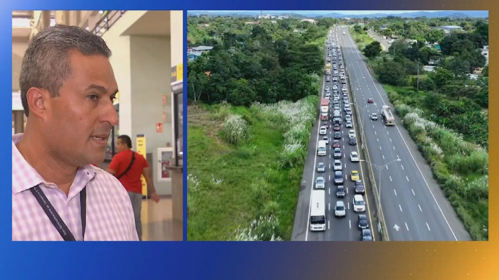 Gustavo Granos, director de Operaciones de la Terminal de Transporte de Albrook.