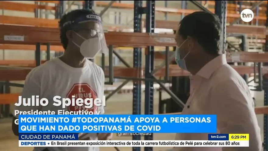 #TodoPanamá apoya a personas que han tenido COVID