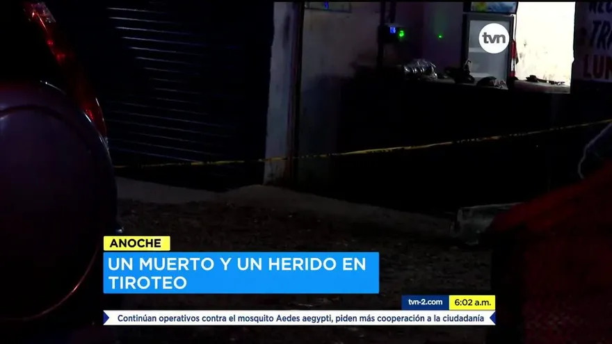 Un muerto y un herido en Tocumen