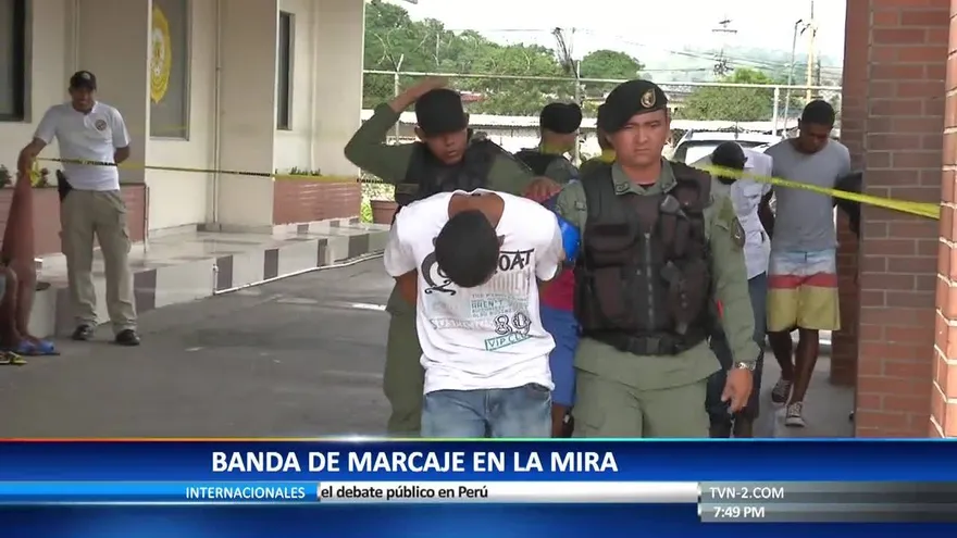 Policía detecta banda dedicada al “marcaje”