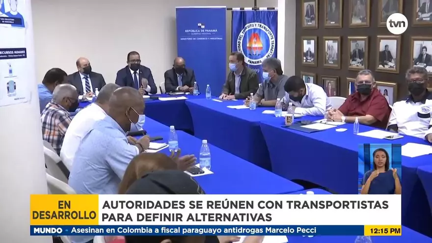 Autoridades de la ATTT se reúne con dirigentes transportistas